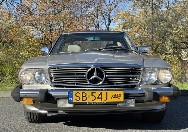 Mercedes-Benz SL cena 139000 przebieg: 90000, rok produkcji 1987 z Luboń małe 781